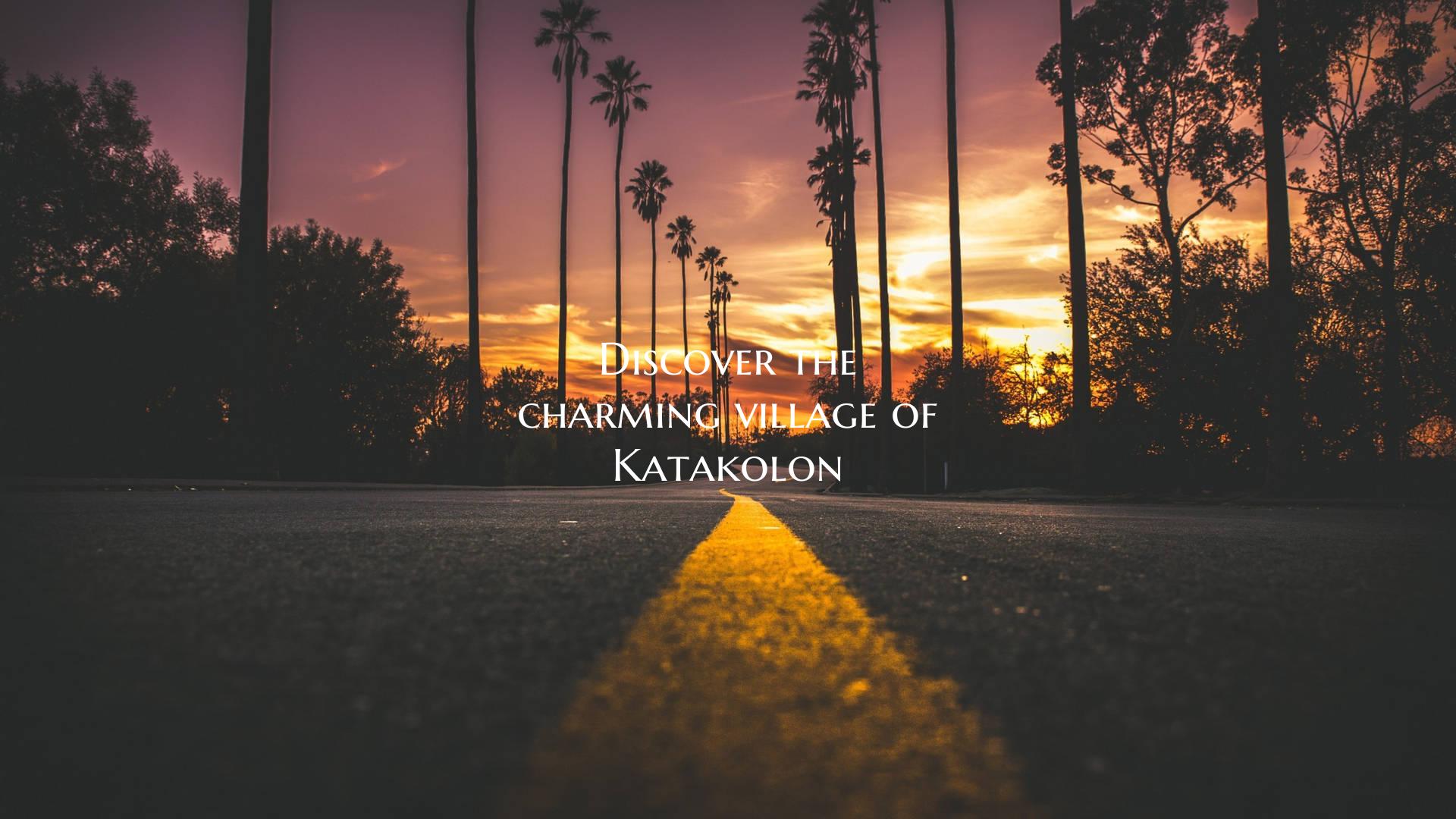 Discover the charming village of Katakolon